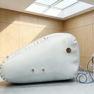 1.3 ATA Triangular Sitting Soft Hyperbaric Oxygen Chamber | Single Person Home Wellness HBOT Pod